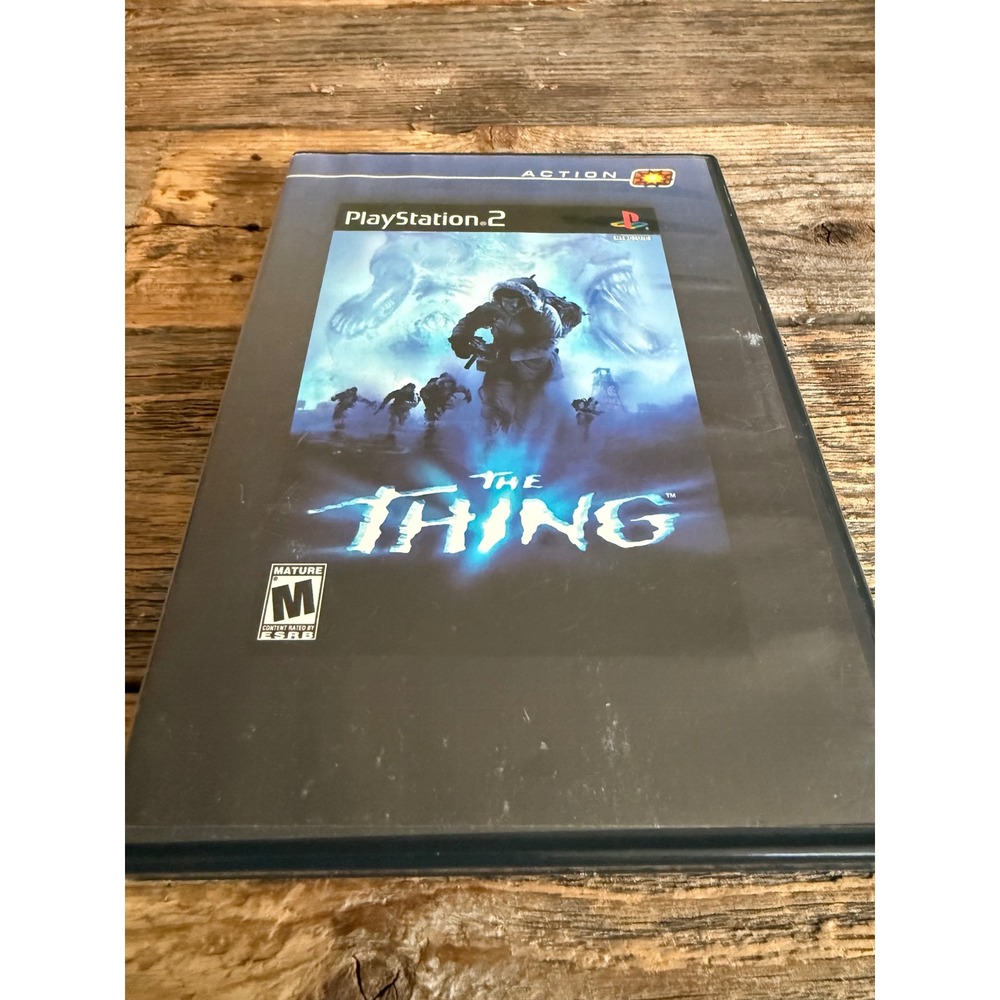 Y2K 2000s The Thing Sony PlayStation 2 PS2 Game Hollywood Video Case